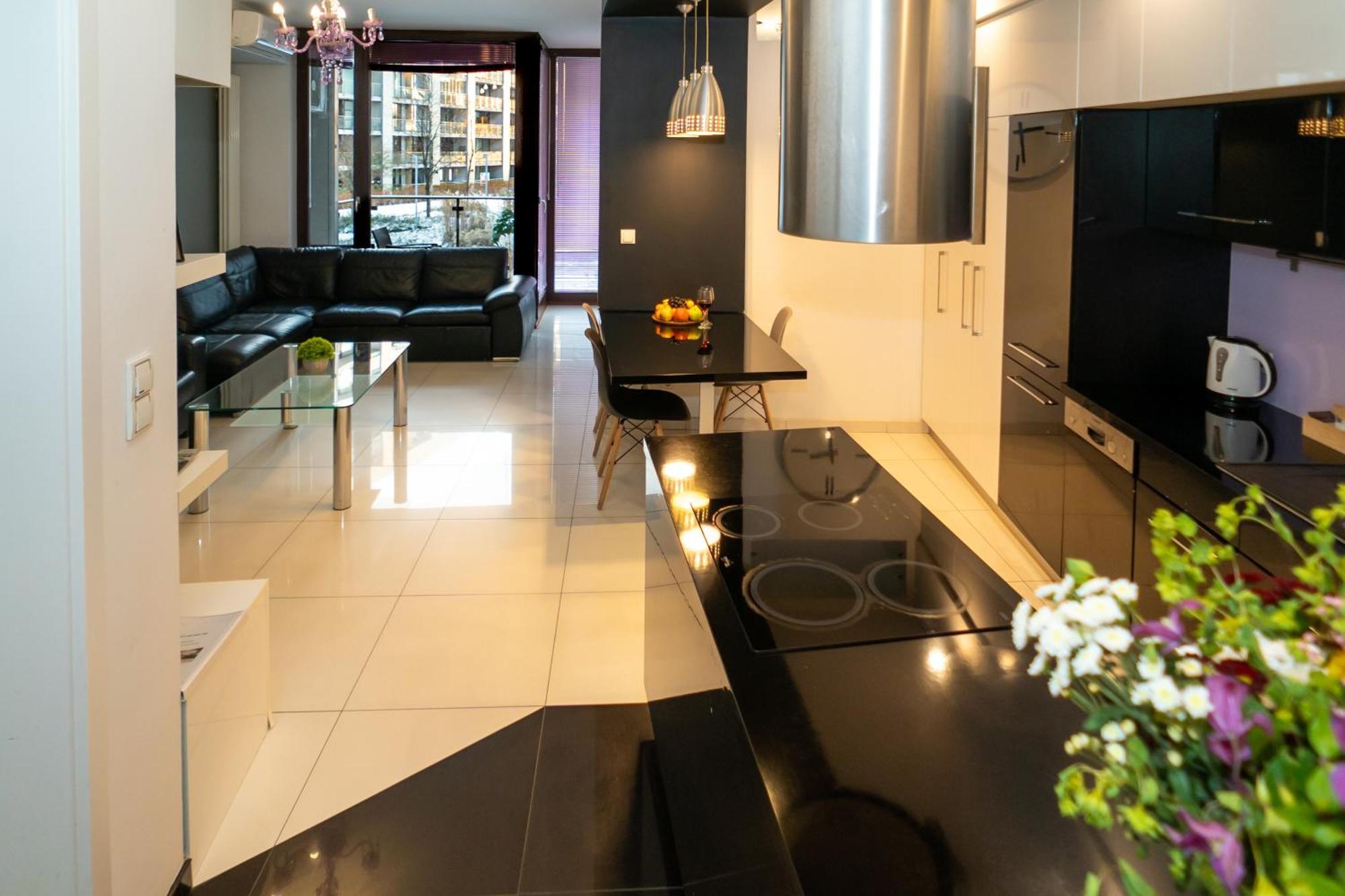 Triton Apartments Βαρσοβία Δωμάτιο φωτογραφία